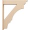Ekena Millwork 7 1/2-in W x 36-in D x 42-in H Balboa Trad Rough Cedar Woodgrain TimberThane Outlooker, Primed Tan OUTUR075X36X42BOA04RCPR - alternate 6